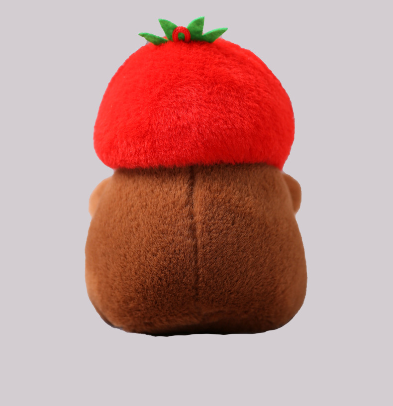 [SG]Cute Capybara Plush Keychain Capybara Pendant Squishy Toy Capybara Doll Cute Keychain 网红卡皮巴拉