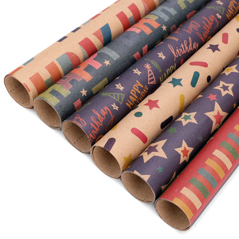 [SG] Gift Wrapping Paper| Birthday Christmas Festival Children Event Anniversary Wedding 3PCS for $5
