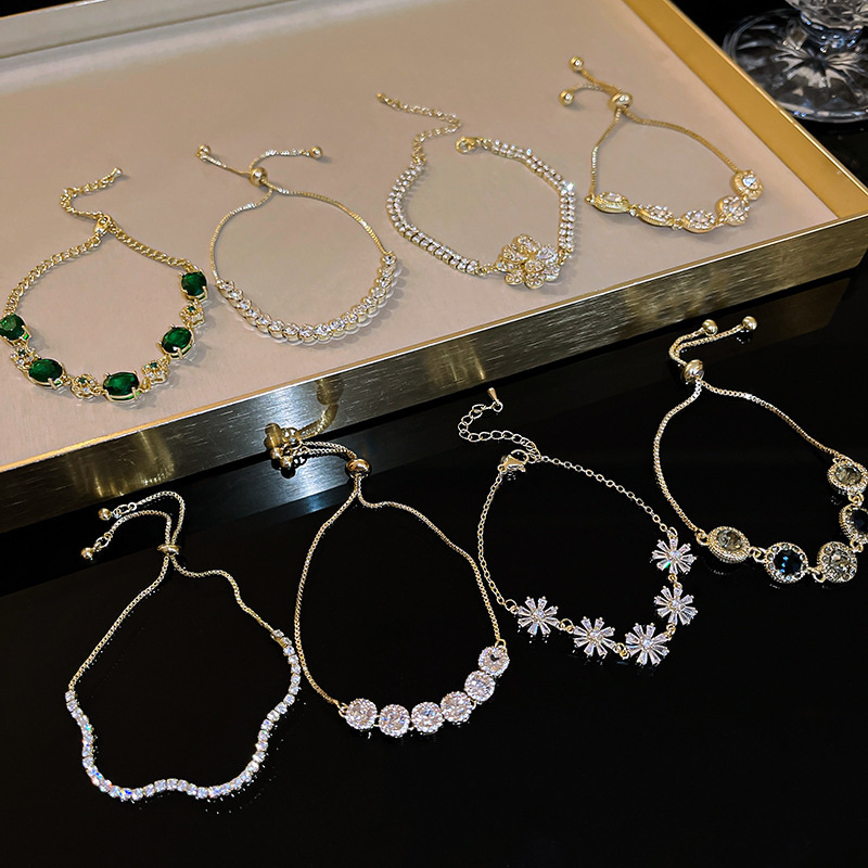 [SG] Elegant Zircon Diamond Bracelet-HOMA