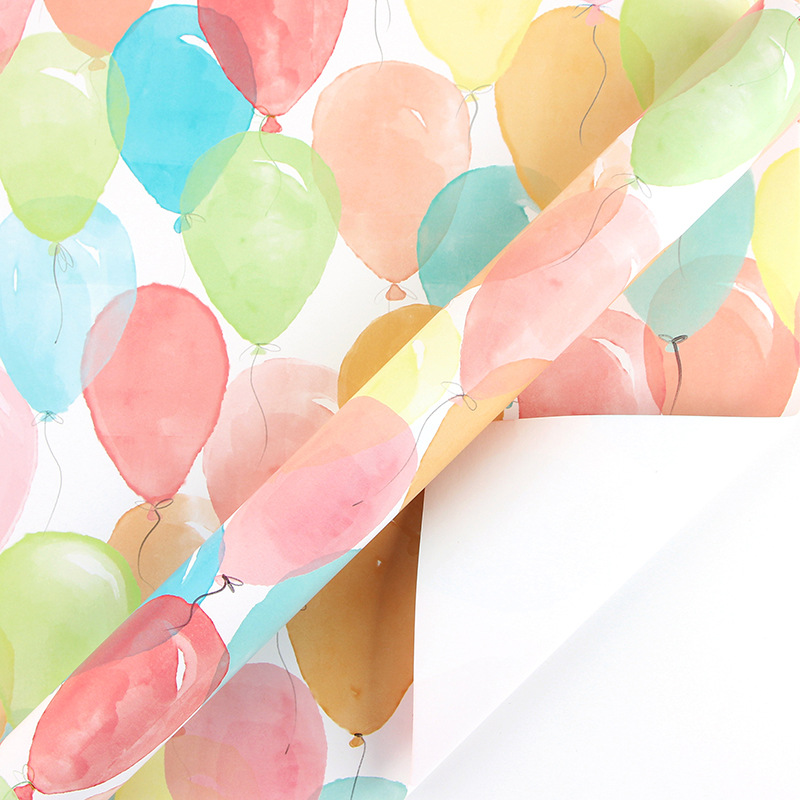 [SG]1 ROLL 0.43*3M Thicken Birthday Gift Wrapping Paper | High quality BDay Present | Children | Waterproof-HOMA