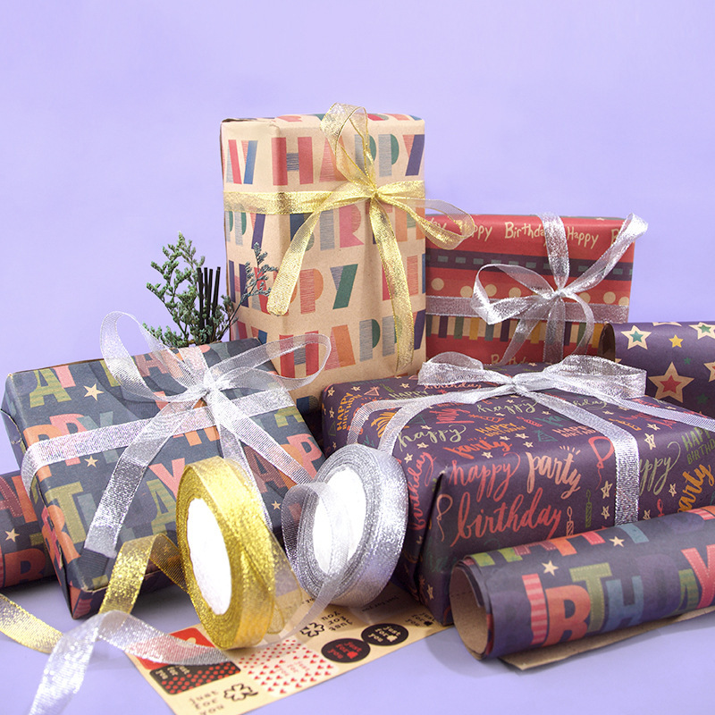 [SG] Gift Wrapping Paper| Birthday Christmas Festival Children Event Anniversary Wedding 3PCS for $5