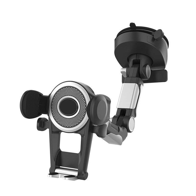 [SG] Super Suction Long Arm 360° Rotation Phone Holder Car Mount GPS Dashboard Windshield Cradle for All Phone Models-HOMA