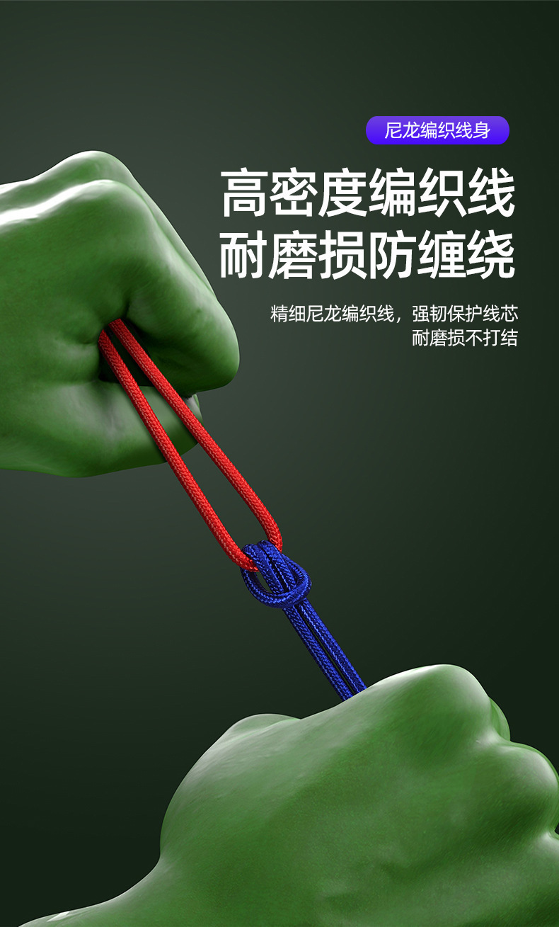 [SG] 100W Mobile Fast Charging Magnetic Cable Strong Magnetism Compatible with Type C ip Android Fast Charge-HOMA