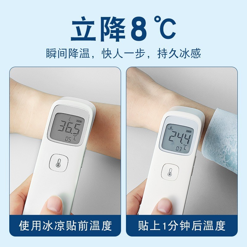 [SG]Cooling Patch Summer Cool Down ice Pack Heat-Relieving Ice Patch Cool Sticker Cooling Patch