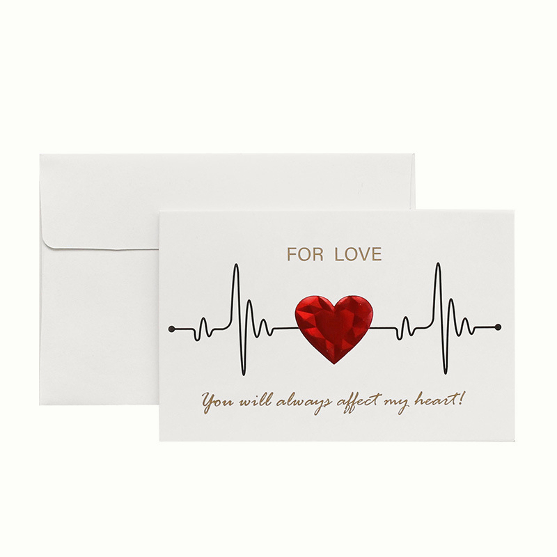 [SG] I LOVE YOU 3D Card Love Greeting Card for Birthday Festival Mother Wife Girlfriend Valentine-HOMA