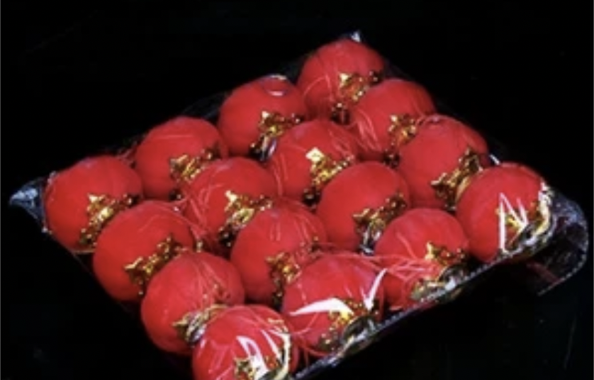 [SG]1 PCS Pile Coating Red Lantern Hanging Pendant Chinese New Year Festive Lanterns Home/Outdoor Decoration-HOMA