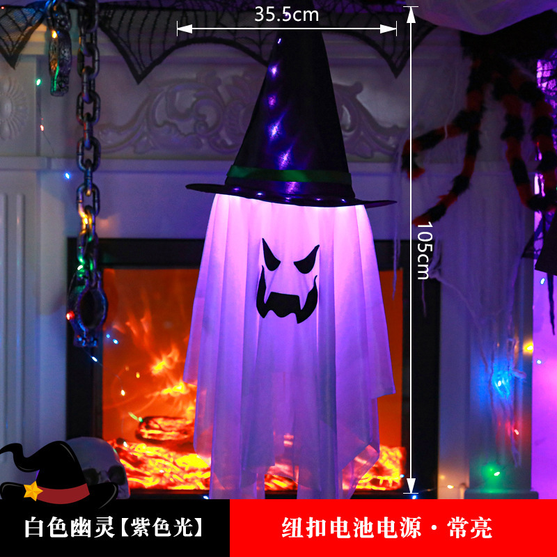 [SG]Halloween LED Night String Light Set Ghost Party Decor Supplies Hanging Halloween fairy light-HOMA