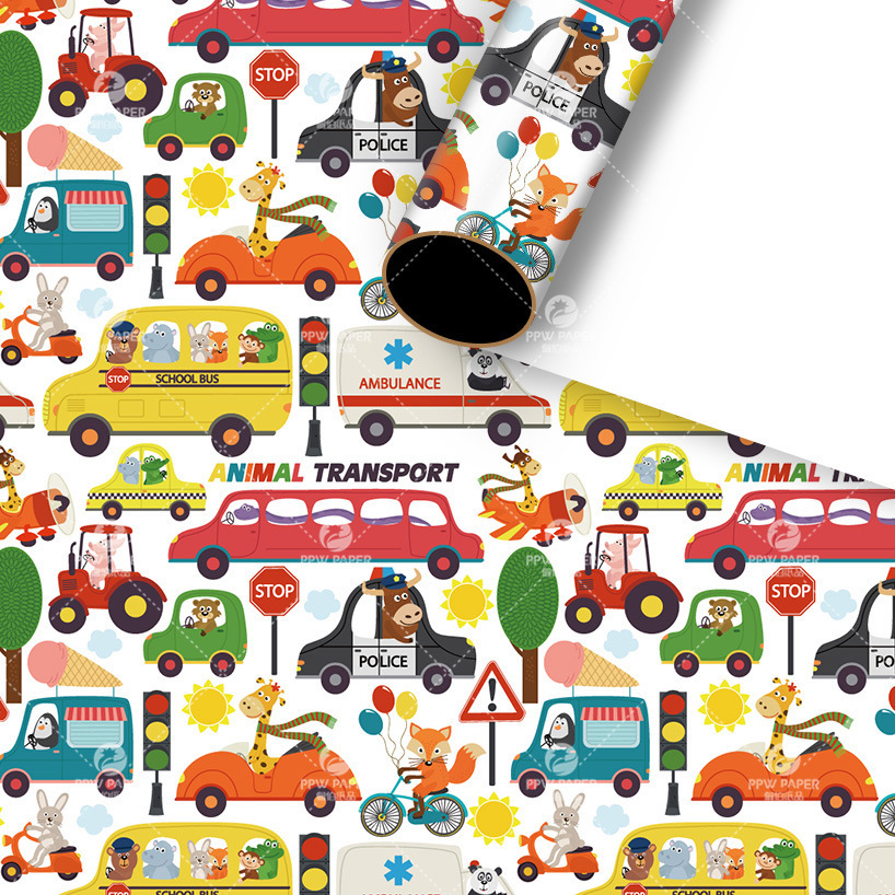 [SG]High quality Thicken Birthday Gift Wrapping Paper | Simple Stylish BDay Present | Children | Waterproof-HOMA