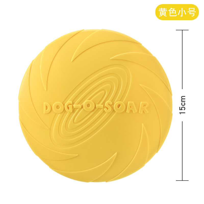 [SG TOYS] Premium Quality Dog Frisbee Pets Flying Disc DOG-O-SOAR Bite Resistant Floatable Pets Training Tool-HOMA