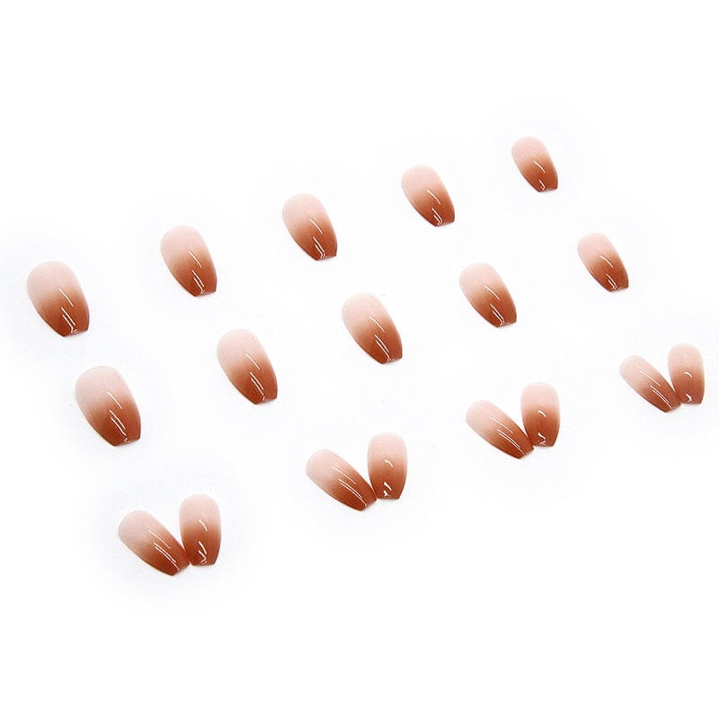 [SG]Gradient French Pink Design | Fashionable Sexy Cute Press On/Stick On Nails 24PCS-HOMA