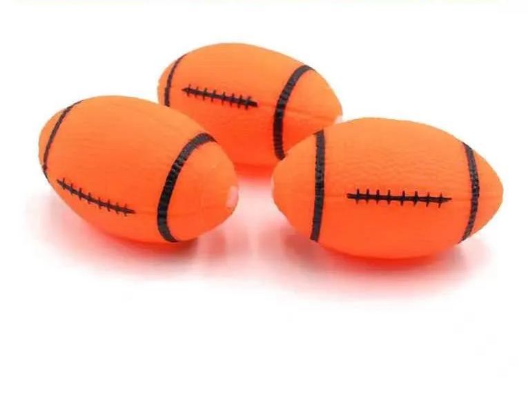 [SG]Vinyl Bite Resistant Pet Toy Artificial Dog Voise Toys Molar Teeth Health Training Chew Bone Balls Dog Cat-HOMA