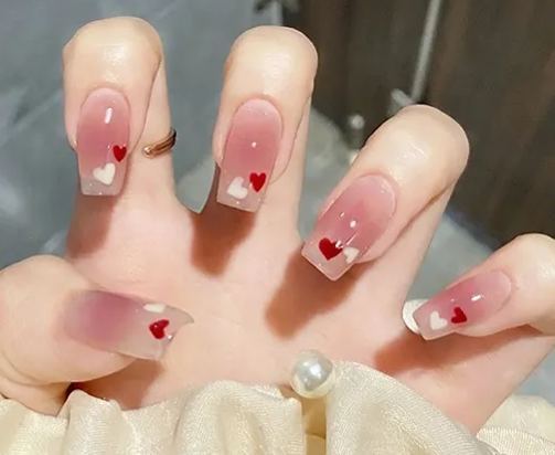 [SG]Sweet Girl Fashionable Sexy Cute Press On/Stick On Nails 24PCS-HOMA