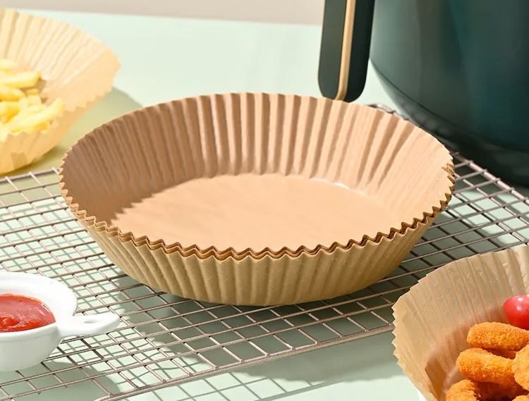 [SG]Air Fryer Food-grade Silicone Paper Tray Disposable Special Paper Oven Oil-absorbing Plate Oil-proof Baking Paper-HOMA