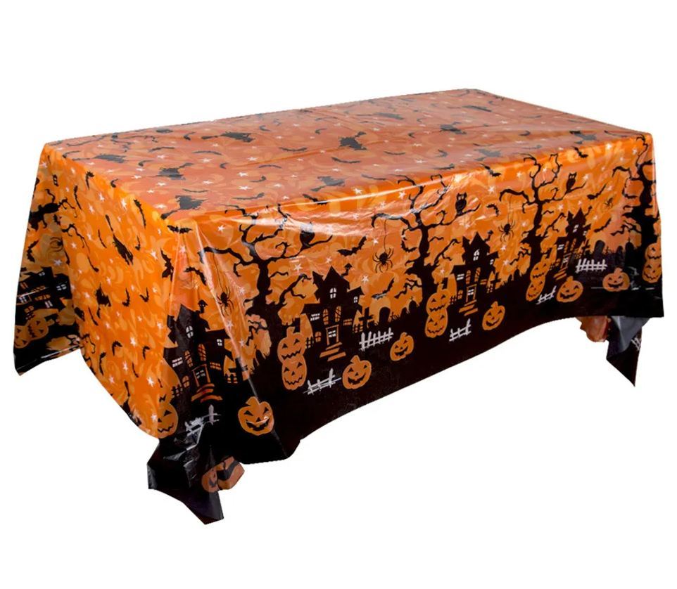 [SG] Halloween Table Clothes Pumpkin Party Decorations Photo Props-HOMA