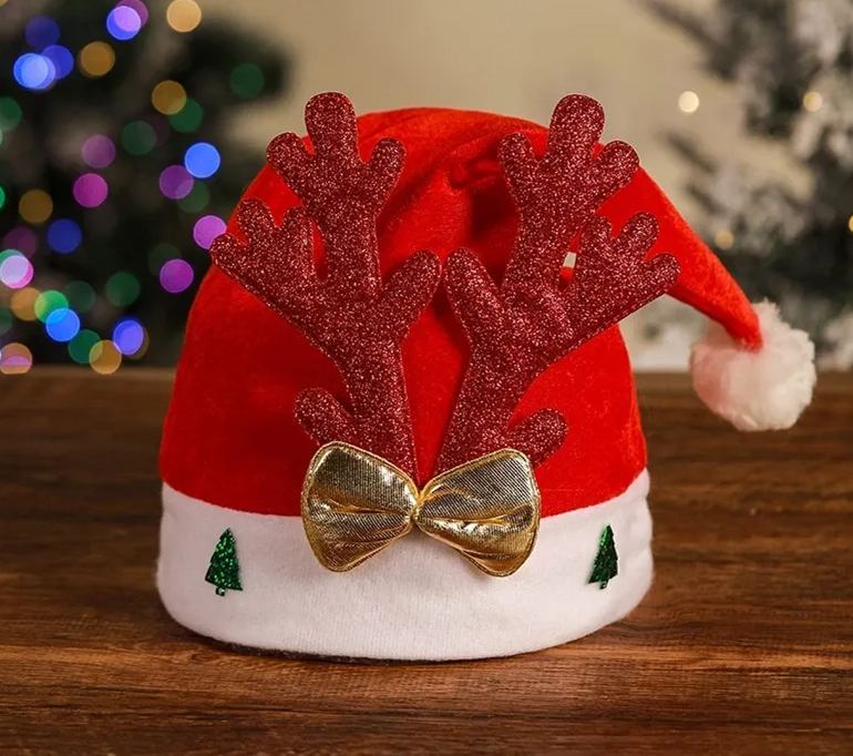 [SG]Christmas Hat Adult/Child style Christmas Santa Hat Thicken adult red Xmas Hat Santa Claus-HOMA