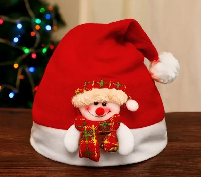 [SG]Christmas Hat Adult/Child style Christmas Santa Hat Thicken adult red Xmas Hat Santa Claus-HOMA