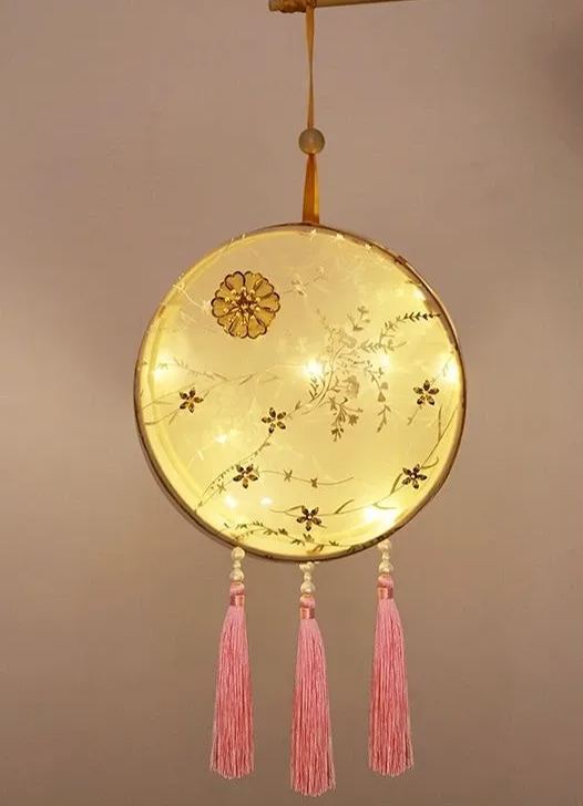 [SG] Half-DIY LED Lantern Portable Flower Ancientry Hanfu Cosplay Lantern Festival-HOMA