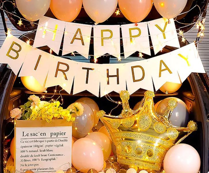 [SG]Romantic Car Boot/Trunk Decor Balloon Surprise Set Proposal Birthday Theme Party Confessing-HOMA