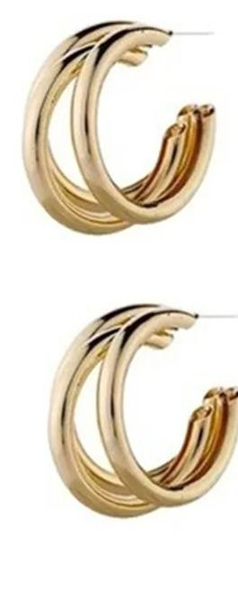 [SG]1 Pair Premium Quality Vintage Geometry Metal Earrings/Earbuds Tassel Domineering Elegant-HOMA