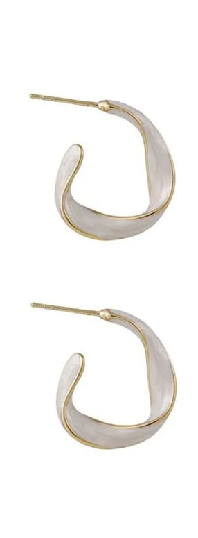 [SG]1 Pair Premium Quality Vintage Geometry Metal Earrings/Earbuds Tassel Domineering Elegant-HOMA