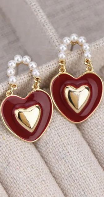 [SG]1 Pair Premium Quality Vintage Geometry Metal Earrings/Earbuds Tassel Domineering Elegant-HOMA