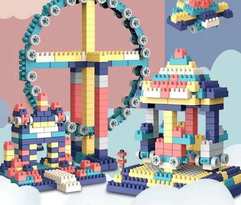 [SG]108PCS Smart Assembled Building Blocks Kids Bricks Parent-child Games Children Gift Set STEM Early Education-HOMA