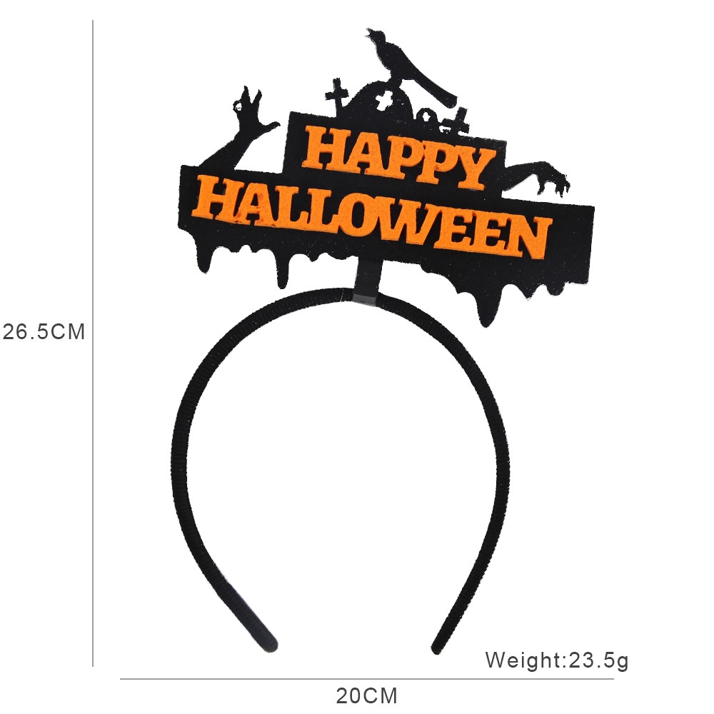 [SG] Halloween Hairband headband Spider Bat Pumpkin Hair Accessories Party Decorations Halloween  4.8  22 ratings 155-HOMA