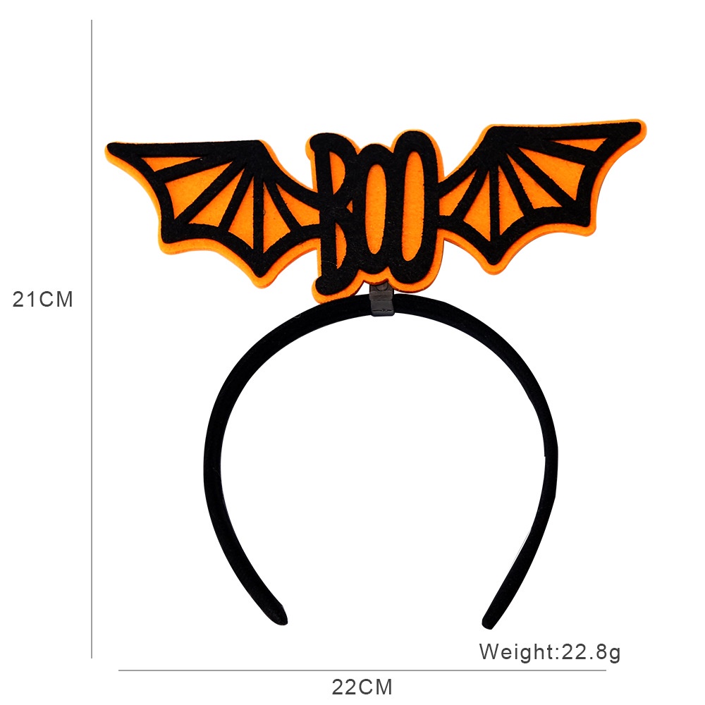 [SG] Halloween Hairband headband Spider Bat Pumpkin Hair Accessories Party Decorations Halloween  4.8  22 ratings 155-HOMA