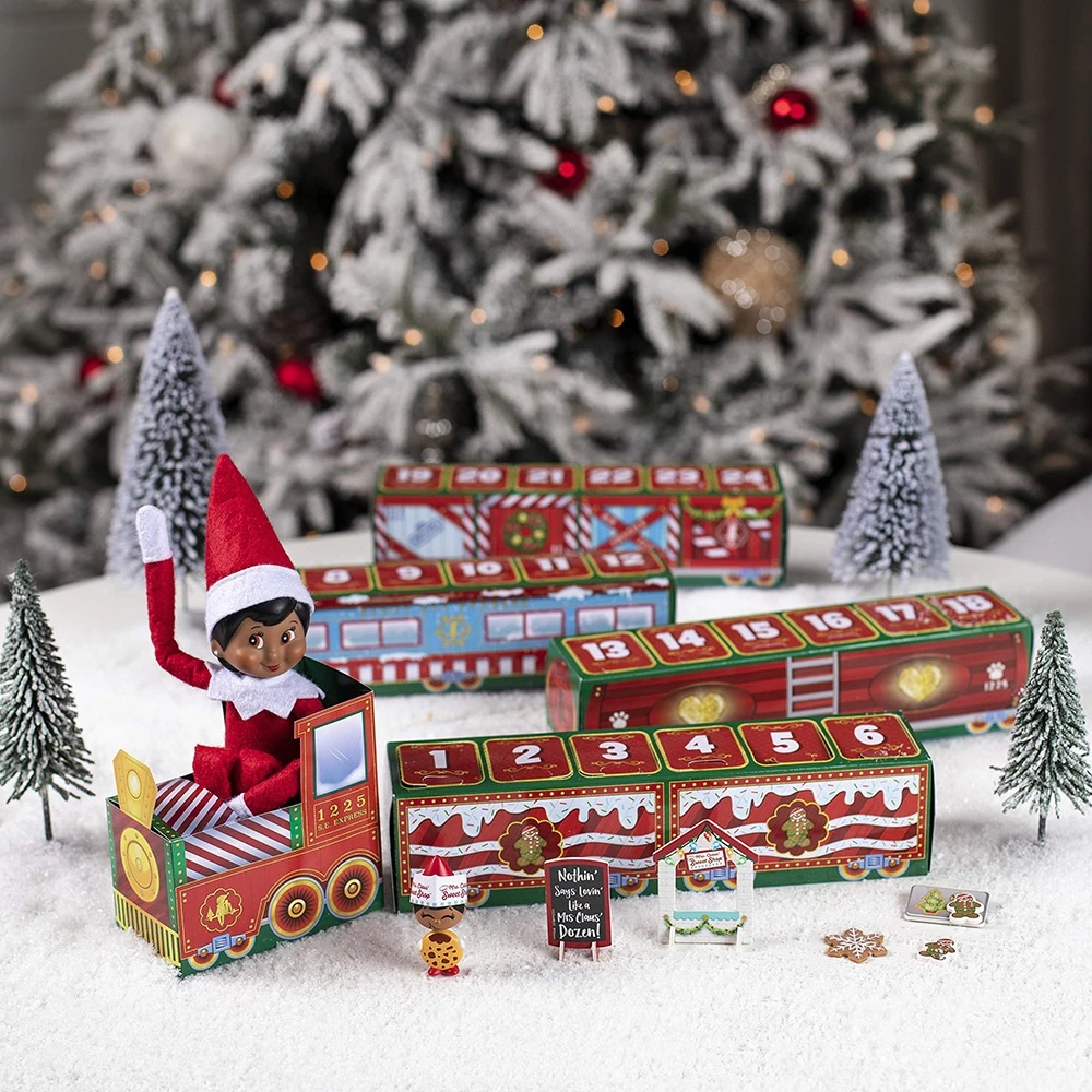 [SG]Kids Christmas Train Surprise Mystery Toy Boxes w/ gifts on each box Christmas Party Gift Children Day Gift-HOMA