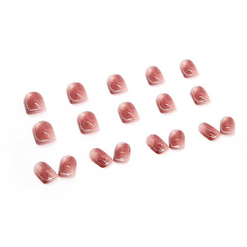 [SG] Icy Caramel Design | Fashionable Sexy Cute Press On/Stick On Nails Mother's Day 24PCS-HOMA