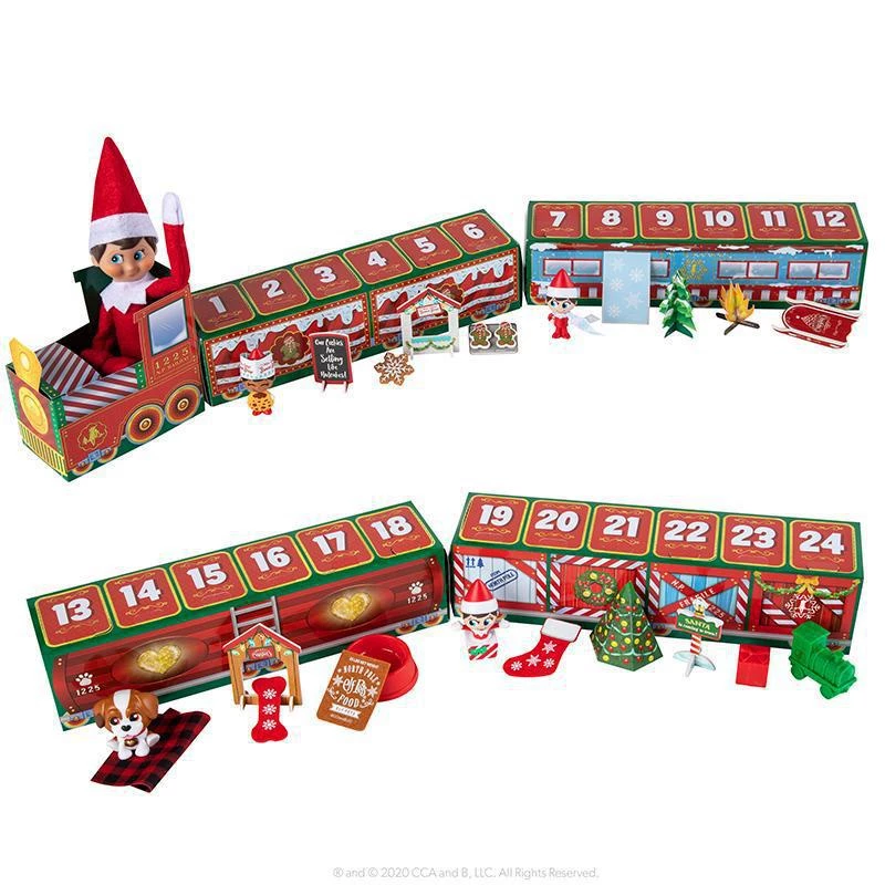 [SG]Kids Christmas Train Surprise Mystery Toy Boxes w/ gifts on each box Christmas Party Gift Children Day Gift-HOMA
