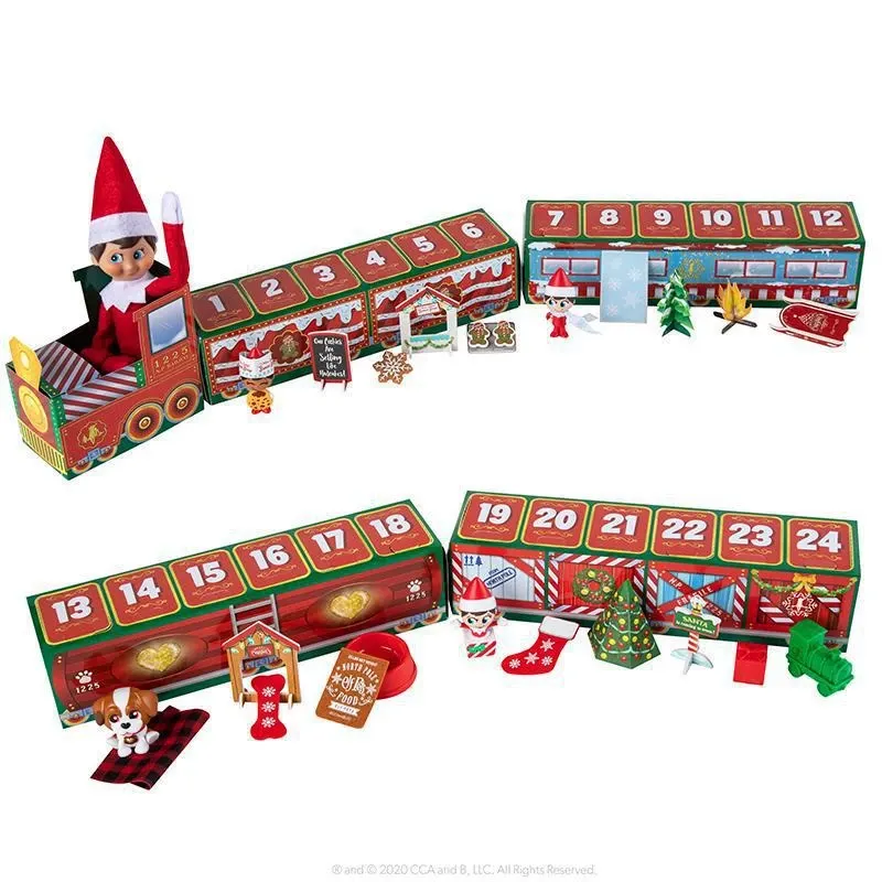 [SG]Kids Christmas Train Surprise Mystery Toy Boxes w/ gifts on each box Christmas Party Gift Children Day Gift-HOMA