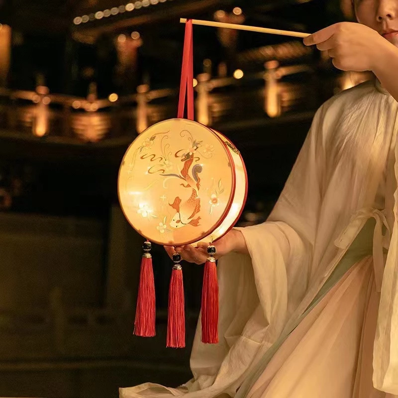 [SG] Half-DIY LED Lantern Portable Flower Ancientry Hanfu Cosplay Lantern Festival-HOMA