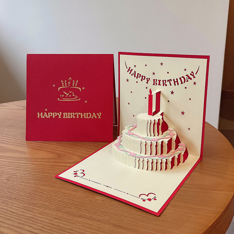 [SG]  3D Happy Birthday Card-HOMA