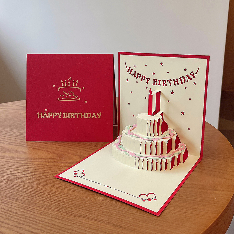 [SG]  3D Happy Birthday Card-HOMA