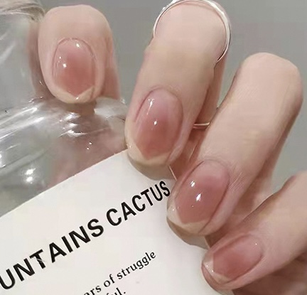 [SG]Summer Color Fashionable Sexy Cute Press On/Stick On Nails 24PCS-HOMA