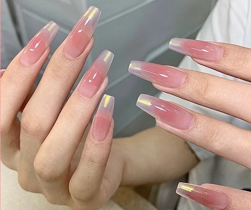 [SG] AURORA Goddess Fashionable Sexy Cute Press On/Stick On Nails 24PCS-HOMA