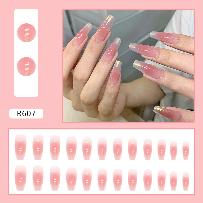 [SG] AURORA Goddess Fashionable Sexy Cute Press On/Stick On Nails 24PCS-HOMA