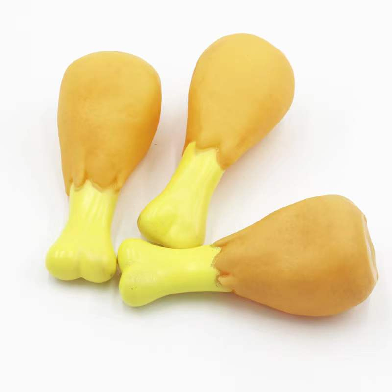 [SG]Vinyl Bite Resistant Pet Toy Artificial Dog Voise Toys Molar Teeth Health Training Chew Bone Balls Dog Cat-HOMA