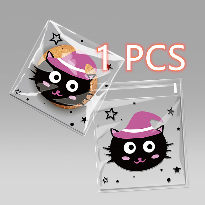 [SG] Halloween Candy Cookie Plastic Bag Self-adhesive Party Decoration-HOMA