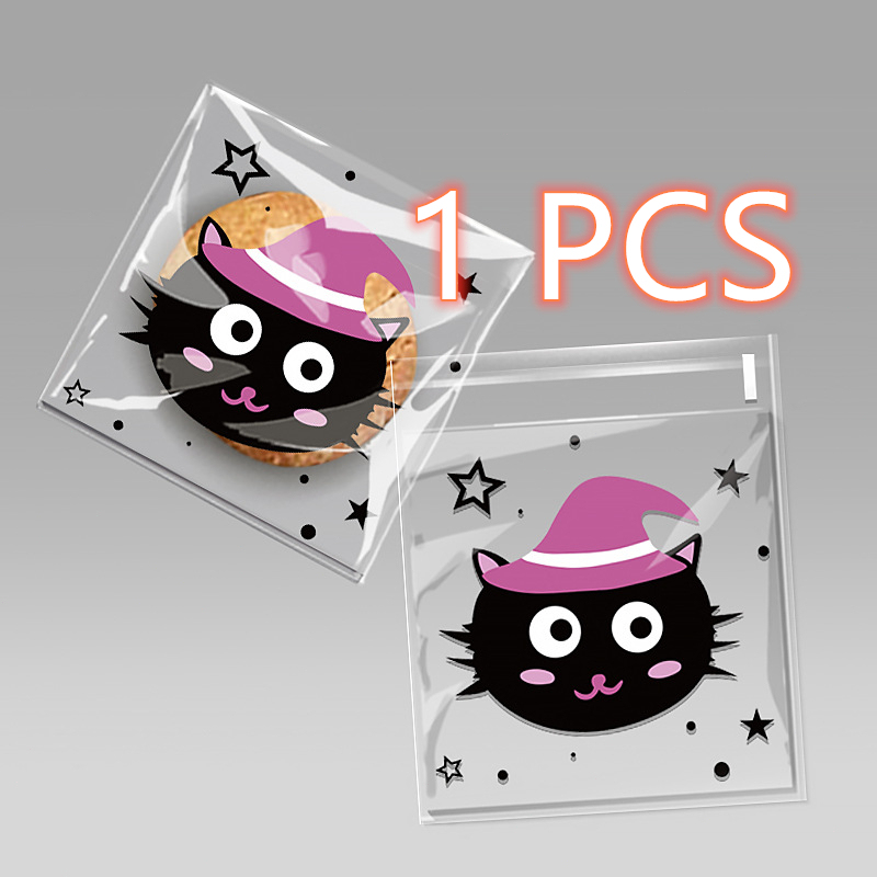 [SG] Halloween Candy Cookie Plastic Bag Self-adhesive Party Decoration-HOMA