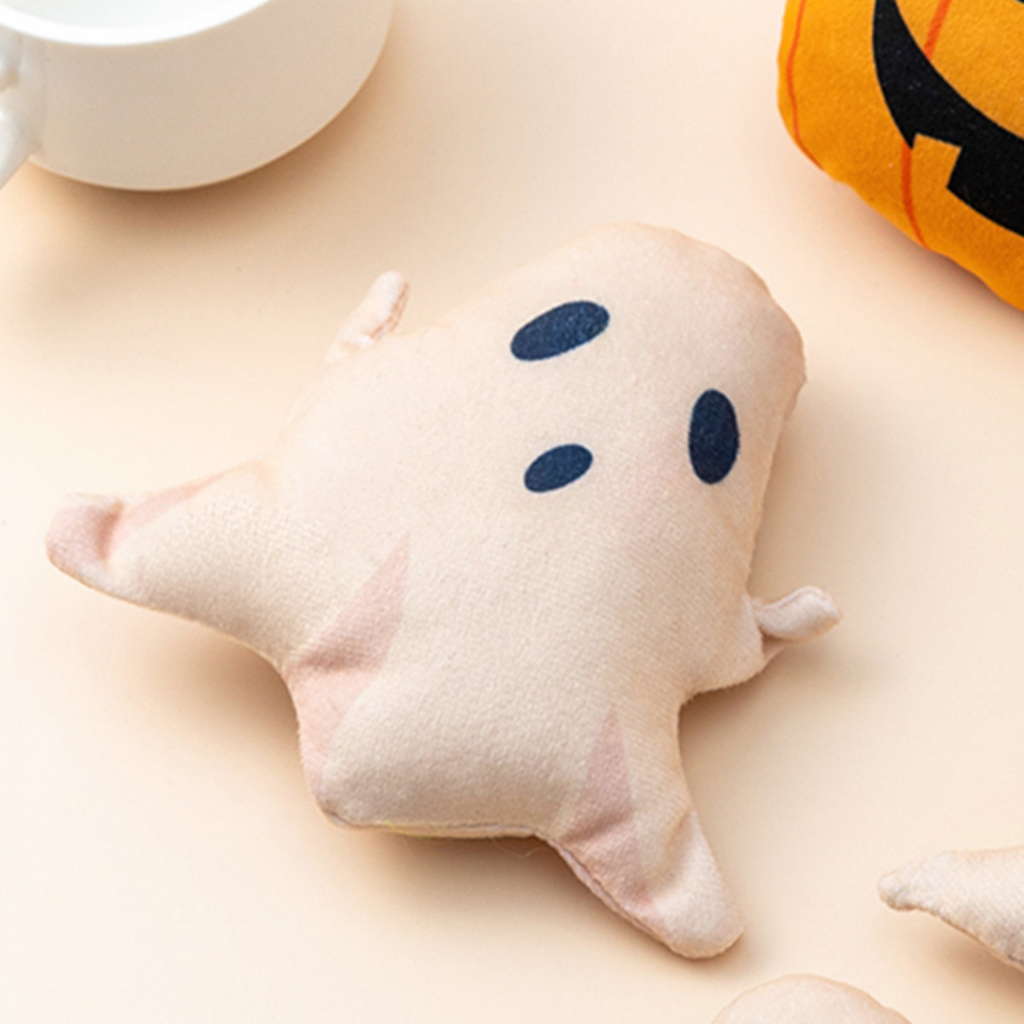 [SG]Cat Halloween Bite Plush Doll w/ Catnip Pets Interaction Bite Resistant-HOMA