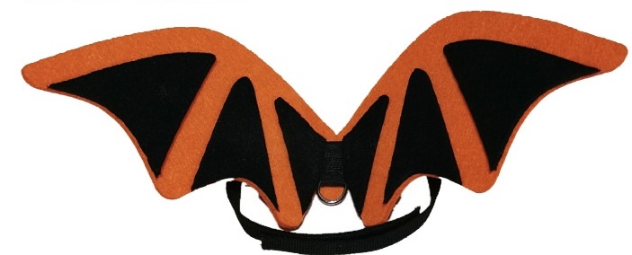[SG] Pets Halloween Bow Tie Dog Cat Bowtie Bat Wings Hats Party Decoration-HOMA