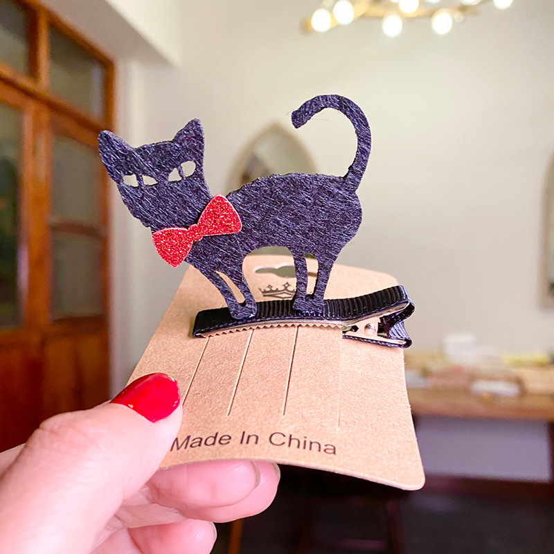 [SG]Halloween Cute girls kids hair clip / baby hair clip / hair clip / Hair Pins / Pumpkins / Bat / Hat / Wizard-HOMA