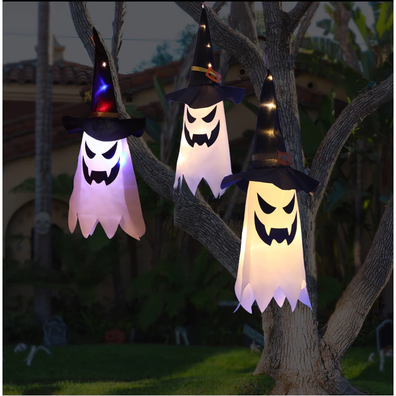 [SG]Halloween LED Night String Light Set Ghost Party Decor Supplies Hanging Halloween fairy light-HOMA