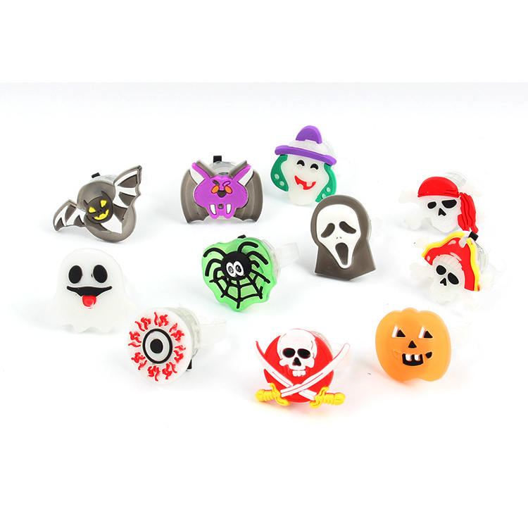 [SG] Halloween Rings with LED light Home Party Accessories Decor Supplies Hanging LED Halloween-HOMA