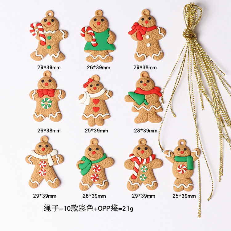 [SG] Christmas Tree Hanging Gingerbread Man Decor-HOMA