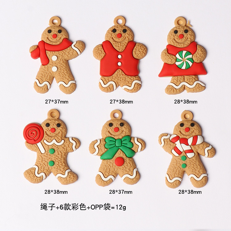 [SG] Christmas Tree Hanging Gingerbread Man Decor-HOMA