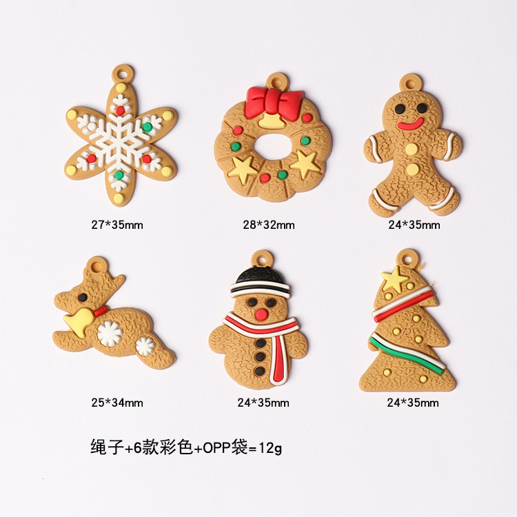 [SG] Christmas Tree Hanging Gingerbread Man Decor-HOMA