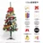 [SG]DIY 60cm/90cm/120cm/150cm with light&decor set Standup Christmas Tree Ornament for Party Home Decor XMAS-HOMA